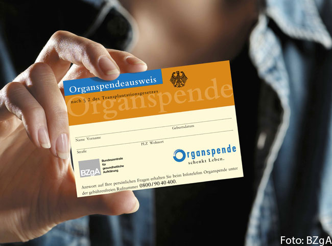 organspendeausweis