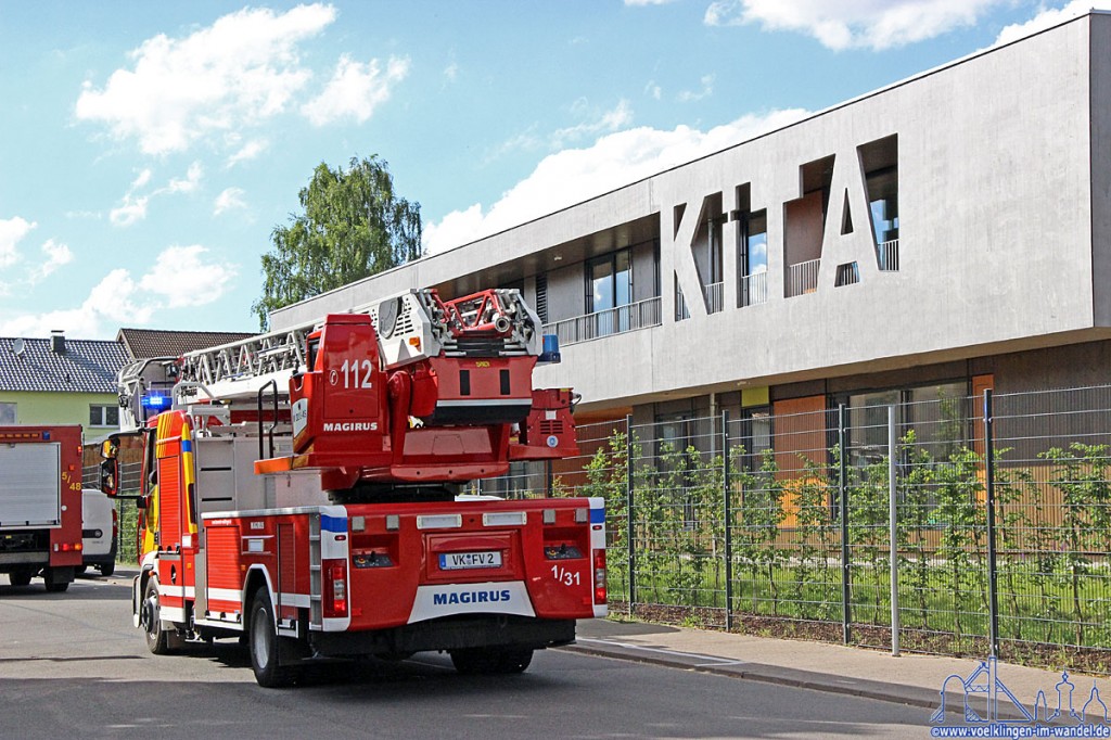 Die BMA der KiTa Röntgenstraße schlug Alarm - Foto: A.Hell