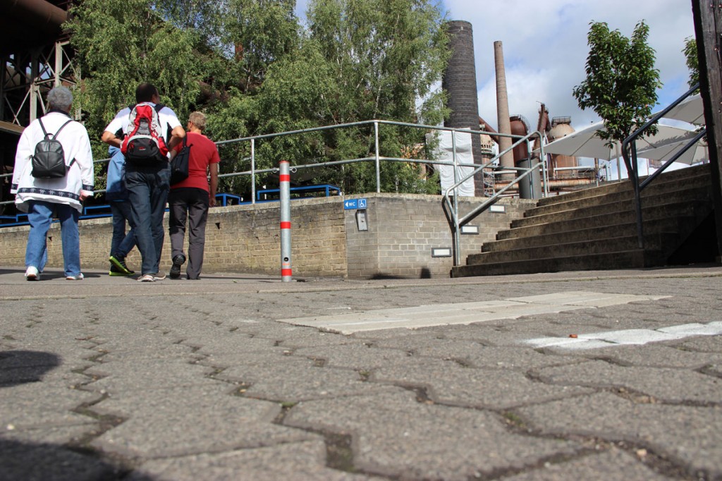 Warum stolpert Grewenig an der hier vorgesehenen Stolperschwelle? Foto: Hell