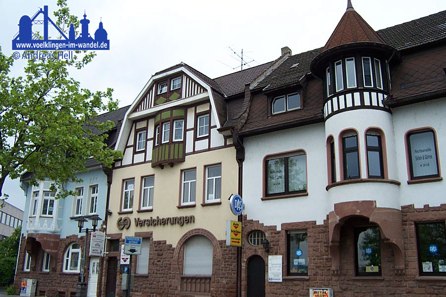 Die Völklinger Markthäuser, im linken ist das Kinderhaus untergebracht (Archivfoto: Hell)