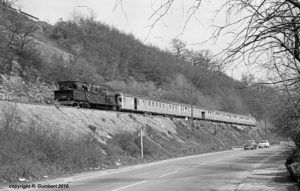 28.03.1968: Bw 78 453 mit P 2831 (Foto: Reinhard Gumbert)