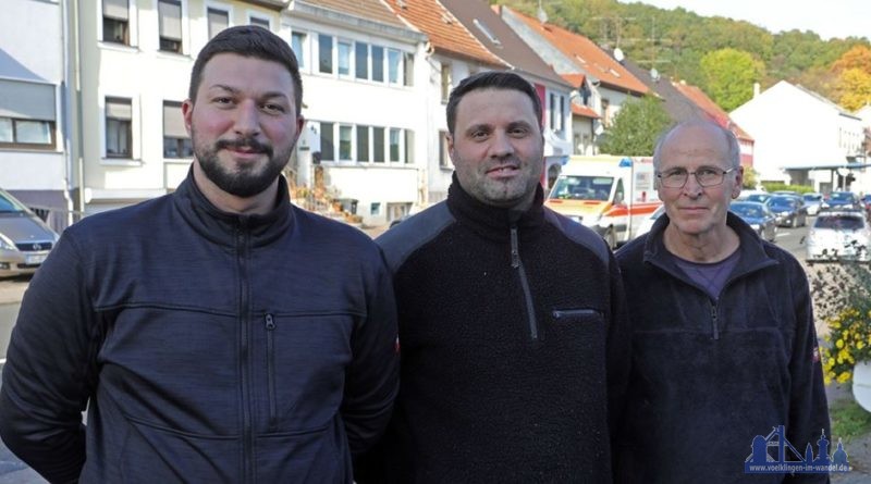 Mefail Cukic (27), Blerim Bugujevci (35) und Alfred Fröhlich (57), Mitarbeiter eines Bestattungsunternehmens - Unsere Helden vom 31. Oktober (Foto: Avenia)