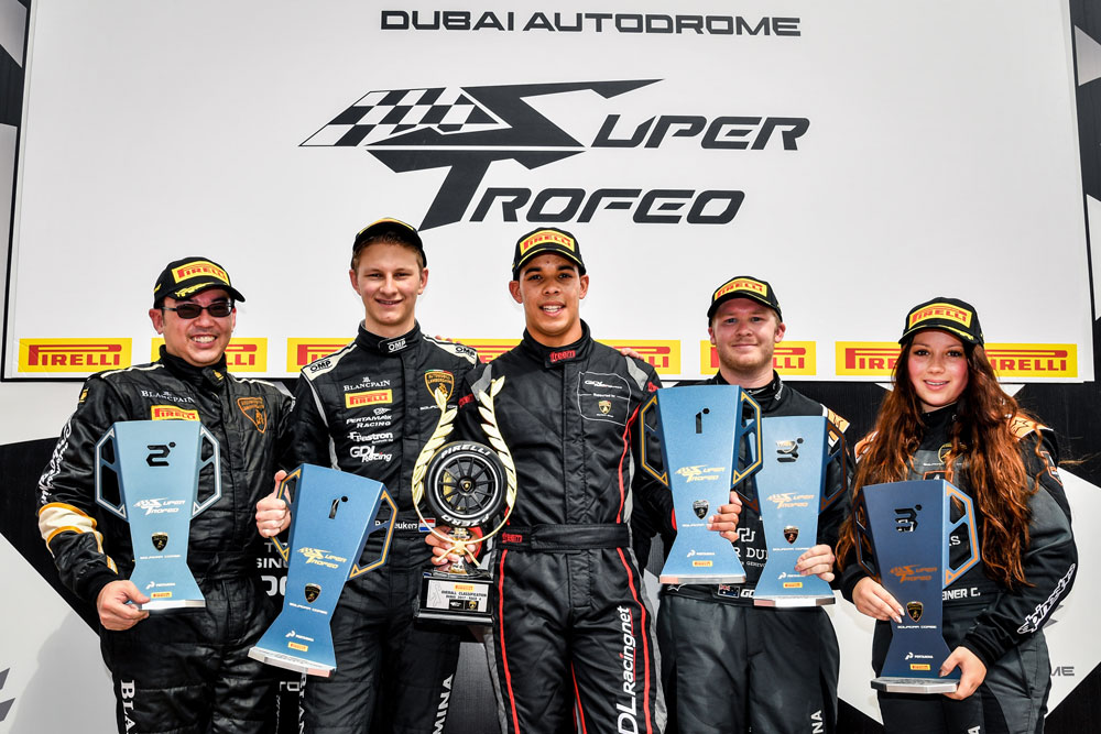 Zweimal Platz drei mit dem Lamborghini Huracan in Dubai  (Foto: motorsport-xl.de)