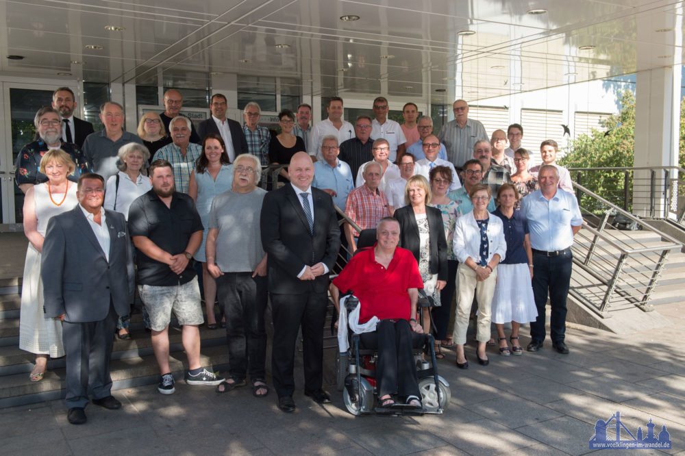 Der neue Stadtrat Völklingens (Foto: Stadt)