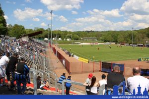 Nur knapp über 1000 Zuschauer wollten den 1. FC Saarbrücken gegen Bahlingen spielen sehen (Foto: Hell)