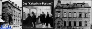 Das "Kaiserliche Postamt in der Poststraße" um 1908