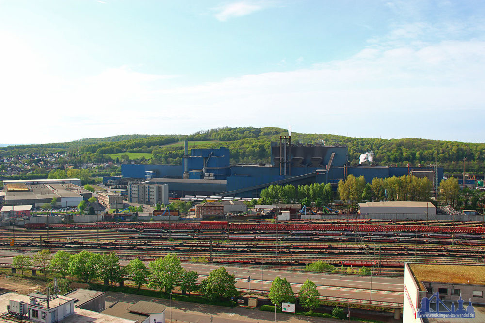 Das Blasstahlwerk der Saarstahl AG in Völklingen (Foto: Hell)