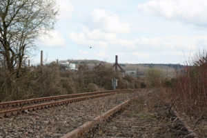 In Blickweite zum Weltkulturerbe holt sich die Natur wertvolle Infrastrucktur zurück (Foto: Hell)