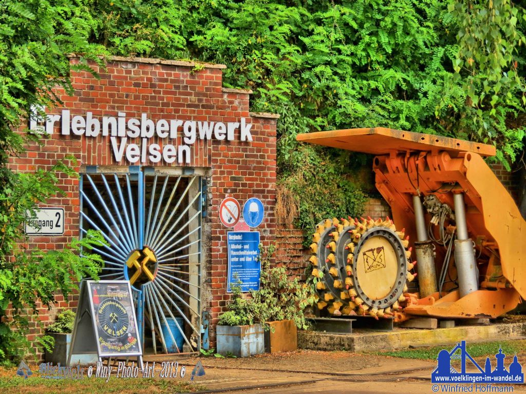 Der Lehrstollen in Velsen (Foto: W. Hoffmann)