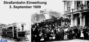 Straßenbahn in Völklingen 1909