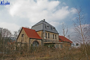 Der Bahnhof Geislautern 2013 (Ansicht von der ehemaligen Warndtstrecke aus) - Foto: Hell